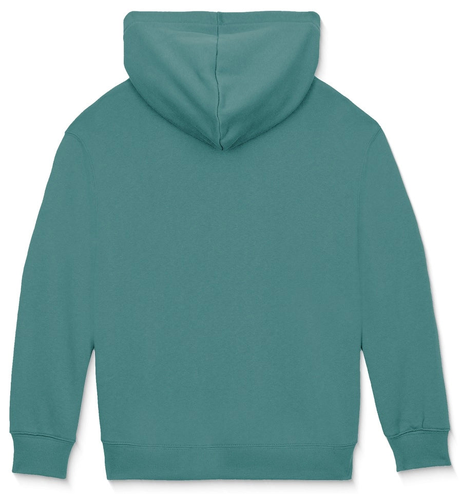 Volcom Single Stone Pullover huvtröja barn mörkgrön, produkten från en annan vinkel 3