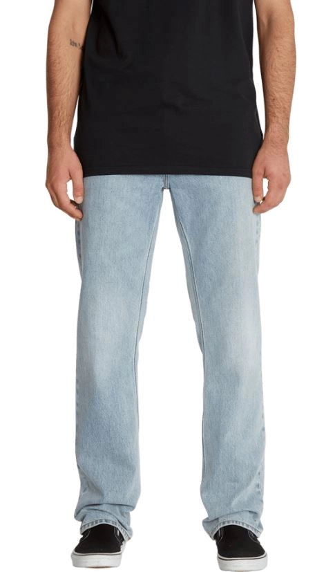 Volcom Solver Denim jeans heavy worn faded, produkten från en annan vinkel 5