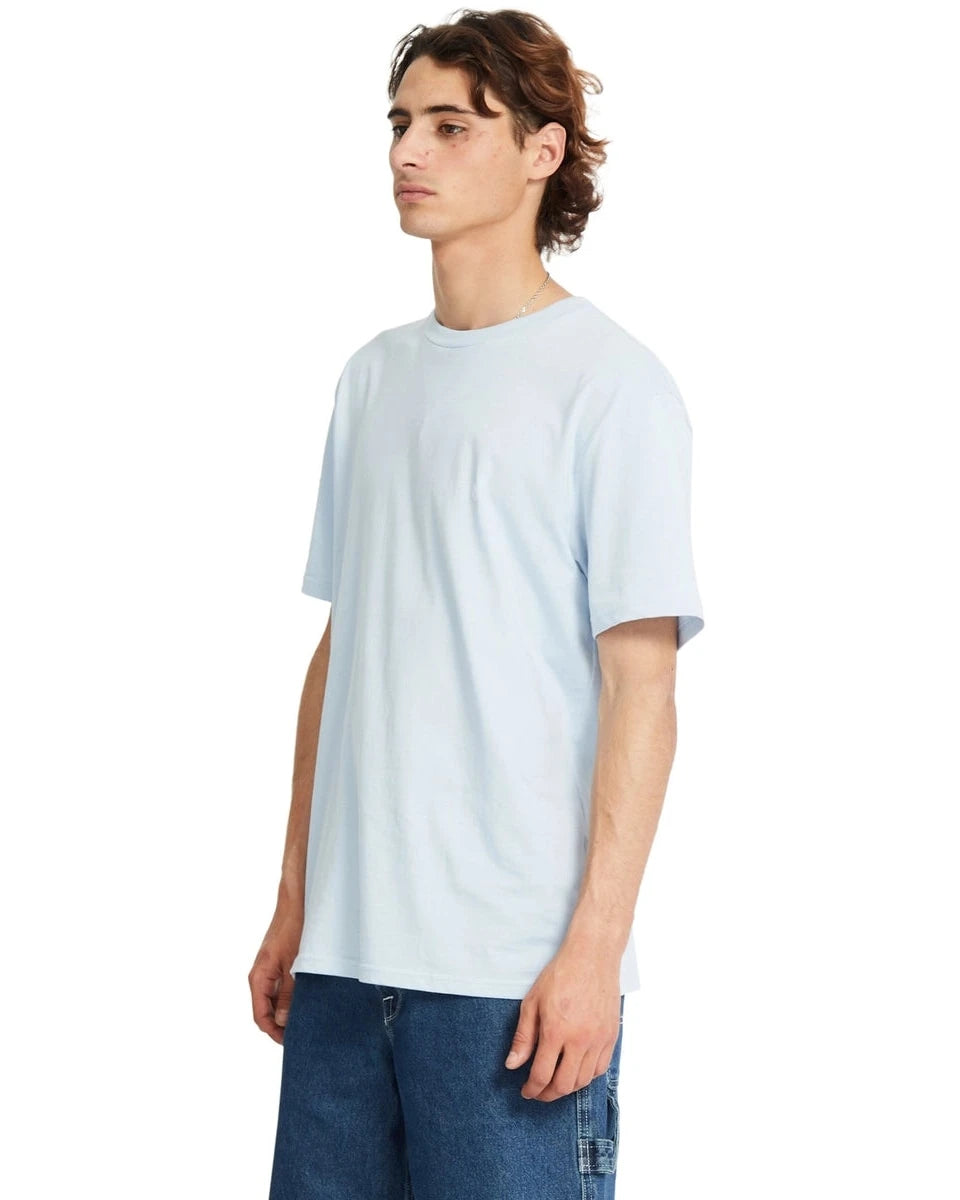 Volcom Stone Blanks BSC SS Tee t-shirt ljusblå, produktbild