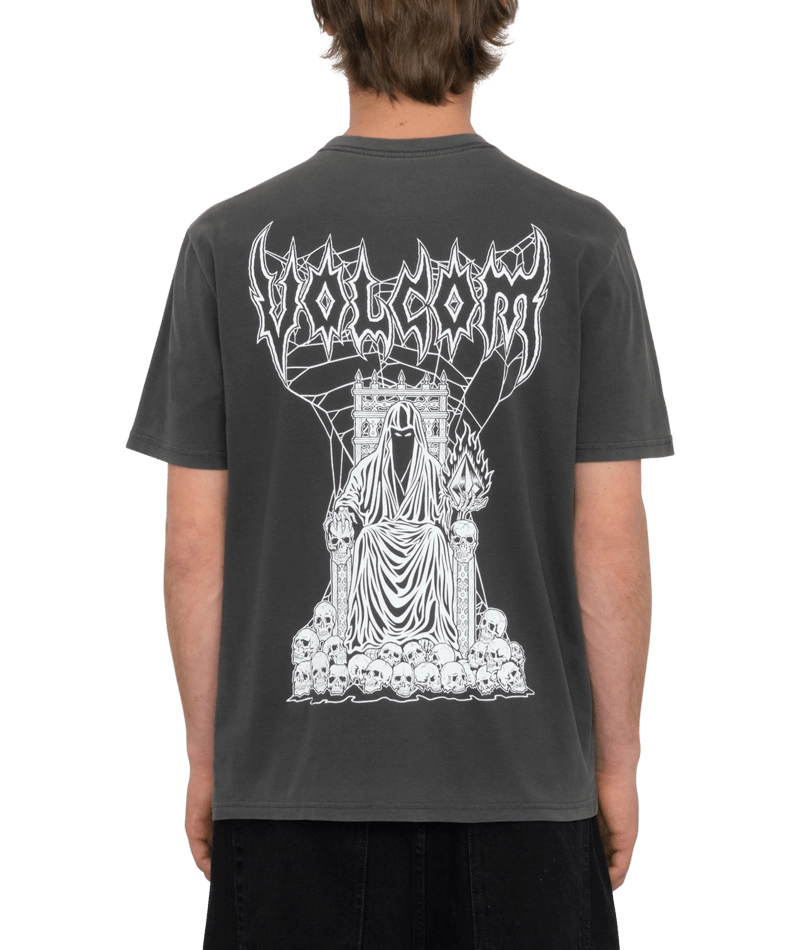 Volcom Stone Lord PW SS Tee t-shirt svart, detaljbild