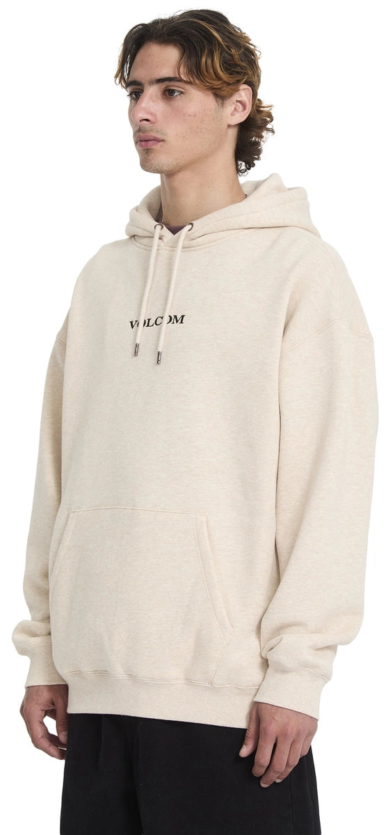 Volcom Stone Pullover huvtröja gråmelerad, produkten från en annan vinkel 1