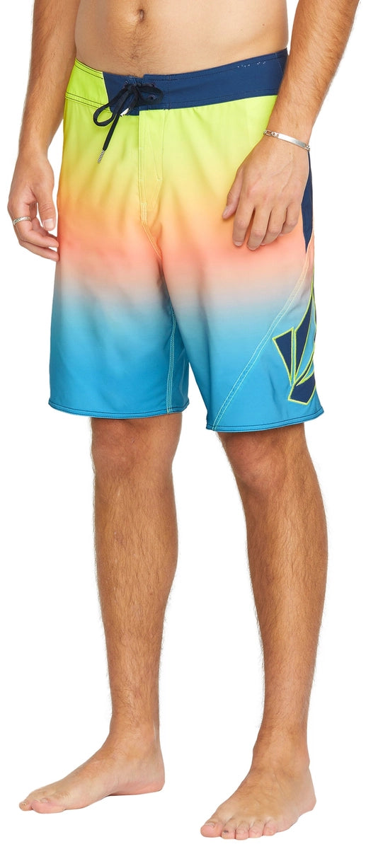 Volcom Vee Bee Mod 20 badshorts blå, produkten från en annan vinkel 4
