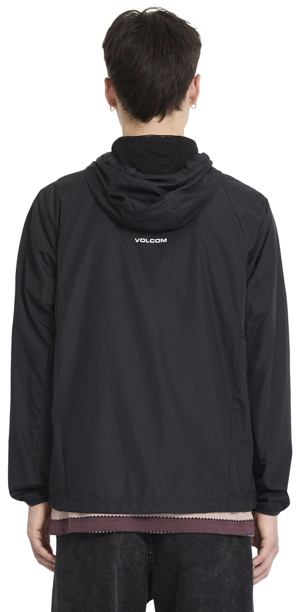 Volcom Wavern Jacket sommarjacka svart, produkten från en annan vinkel 1